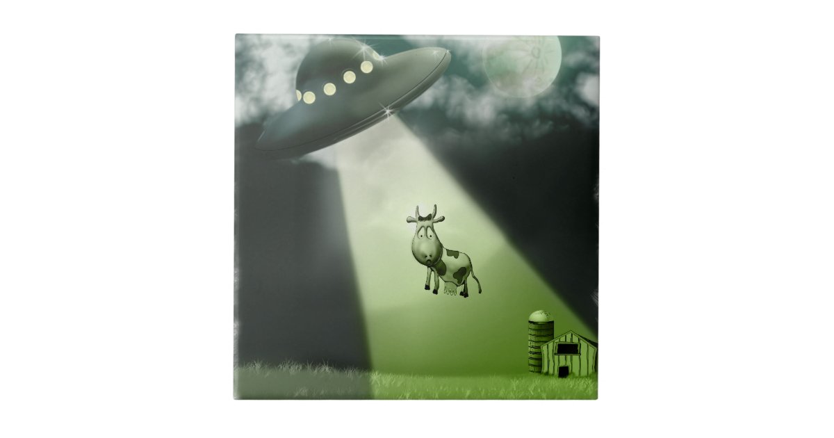 alien abduction cow