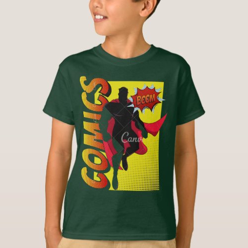 Comics Boom T_Shirt