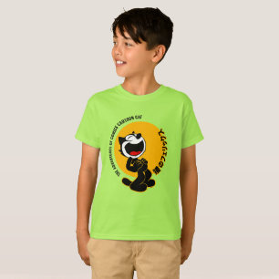 Comics Cartoon Cat Kids T-Shirt