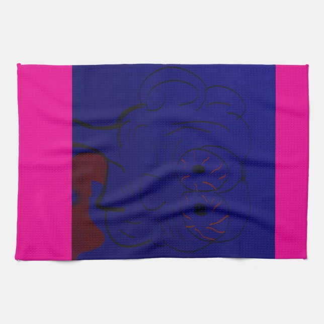 Comics Character Kitchen Towel (Horizontal)