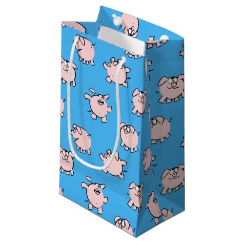 Comics Fun Cartoon Pig Baby Choose Color S G Small Gift Bag