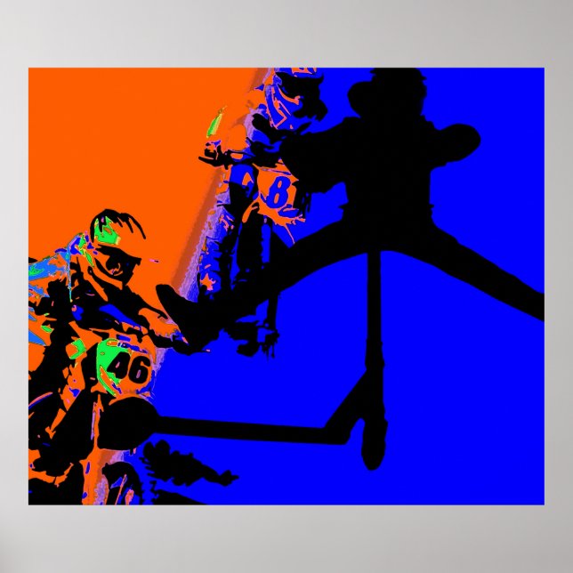 Comin' Through - Motox and Scooter   Poster (Front)