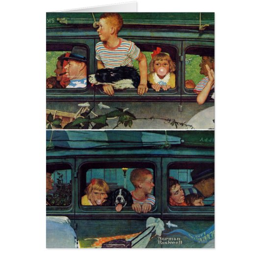 Coming and Going by Norman Rockwell (Front)