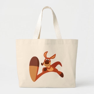 "Coming!!" Cute Cartoon Kangaroo Bag