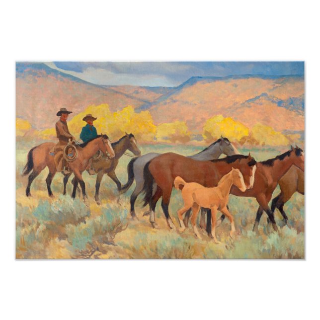 Coming Home, 1942 by Maynard Dixon Photo Print (Front)