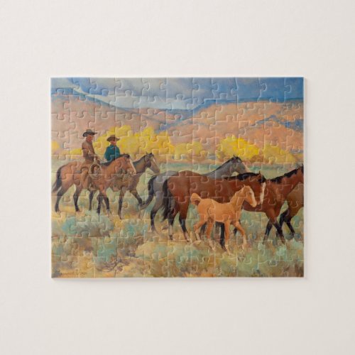 Coming Home by Maynard Dixon Jigsaw Puzzle