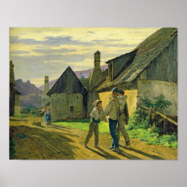 Coming home from the war, 1859 poster (Front)