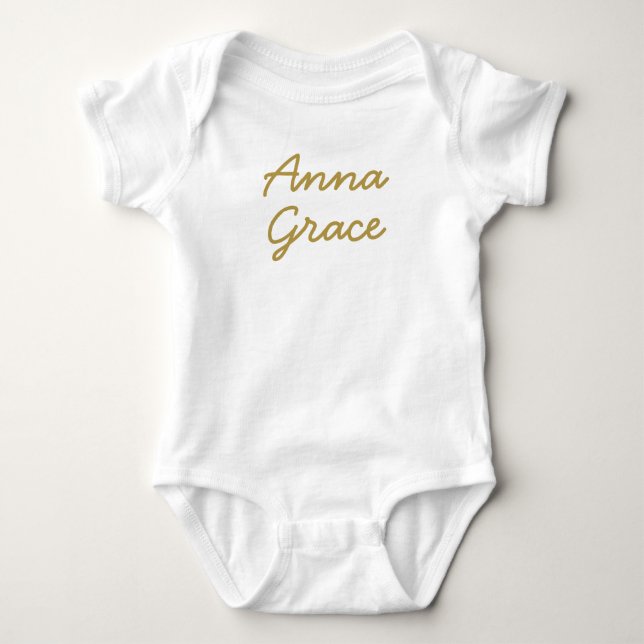 Coming Home, Take Home, Hello World baby girl Baby Bodysuit (Front)