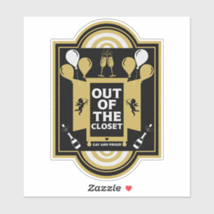 Coming Out As Gay Congratulations Sticker