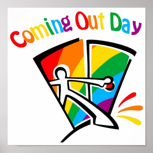 Coming out day poster