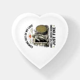 Coming Out of My Cave Christian Resurrection Shirt Paperweight