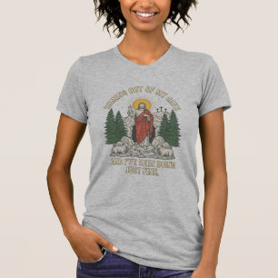 Coming Out of My Cave Resurrection Lyric Shirt Des