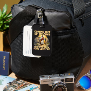 Coming Out of My Cave The Jesus Resurrection  Luggage Tag