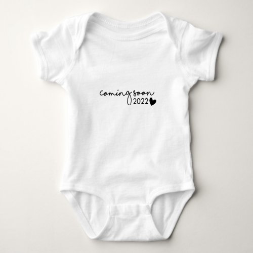 Coming Soon 2022 Baby Bodysuit
