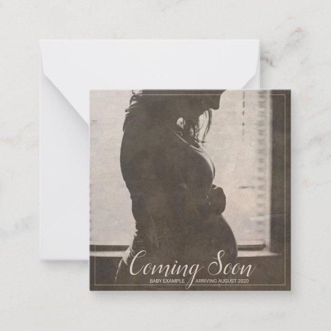 Coming Soon - Big Expectations Note Card (Front)