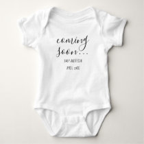 Coming Soon | Pregnancy Announcement baby jumpsuit Baby Bodysuit Coming Soon | Pregnancy Announcement baby jumpsuit Baby Bodysuit