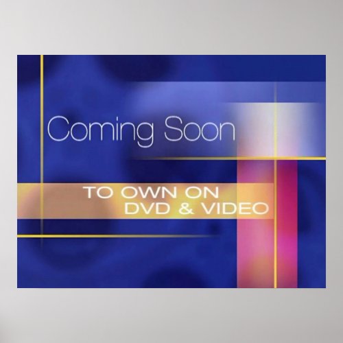 Coming Soon to Own on DVD  Video Poster