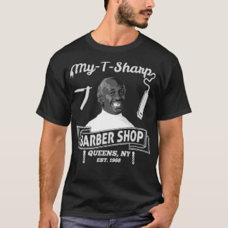 Coming To America My T Sharp Barber Shop T-Shirt