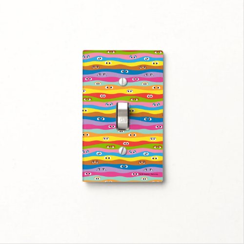 Coming Together Eyes Pattern Light Switch Cover