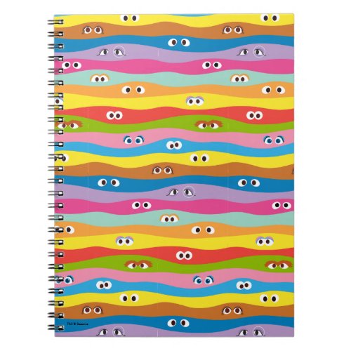 Coming Together Eyes Pattern Notebook
