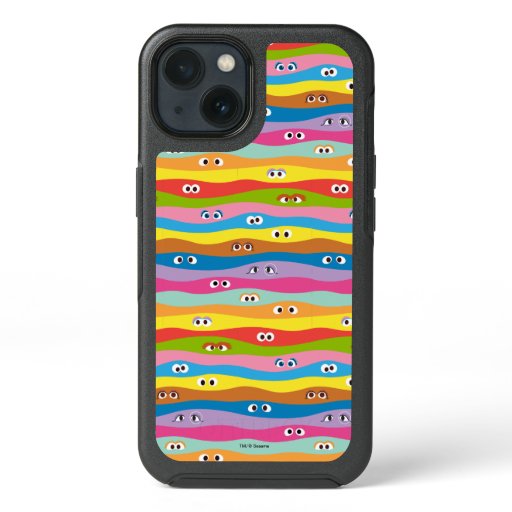 Coming Together Eyes Pattern iPhone 13 Case