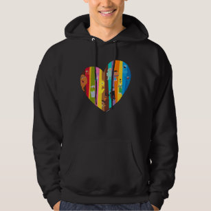 Coming Together Heart Hoodie