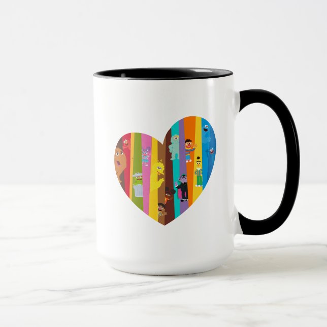 Coming Together Heart Mug (Right)