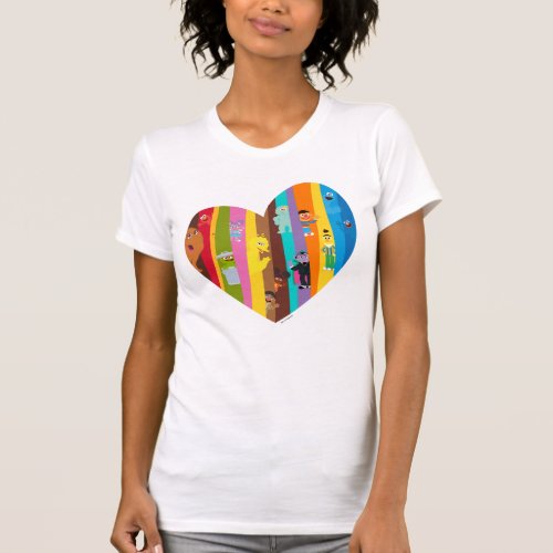 Coming Together Heart T_Shirt