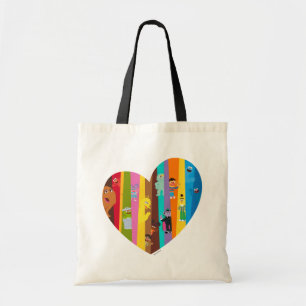 Coming Together Heart Tote Bag