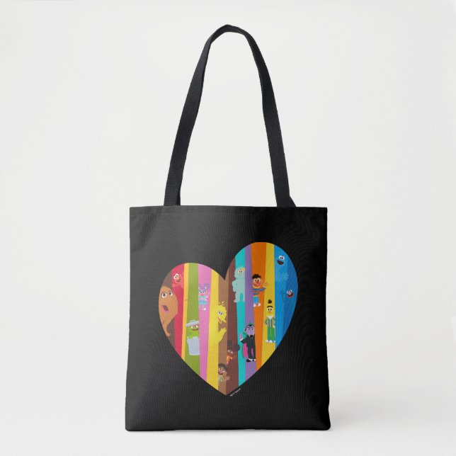Coming Together Heart Tote Bag (Front)