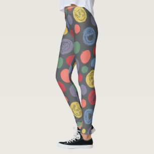 Coming Together Polka Dot Pattern Leggings