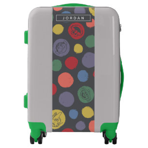 Coming Together Polka Dot Pattern Luggage