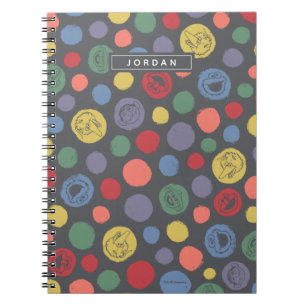 Coming Together Polka Dot Pattern Notebook