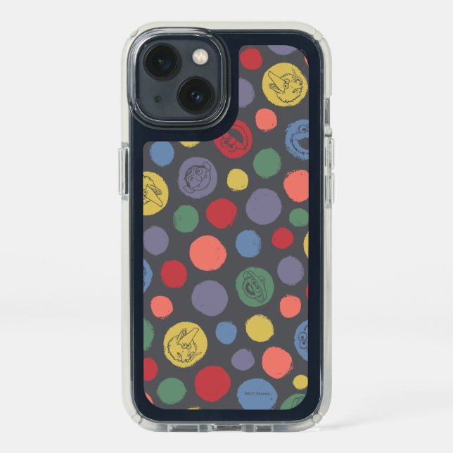 Coming Together Polka Dot Pattern Speck iPhone 13 Case (Front)