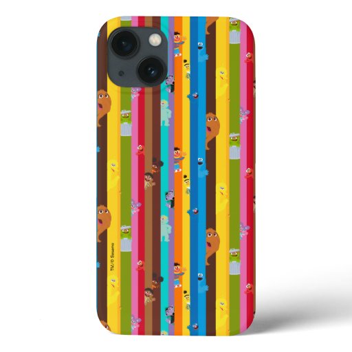 Coming Together Stripe Pattern iPhone 13 Case
