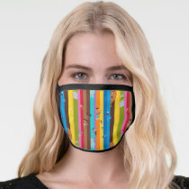 Coming Together Stripe Pattern Face Mask