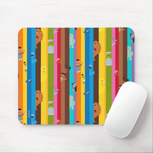 Coming Together Stripe Pattern Mouse Pad