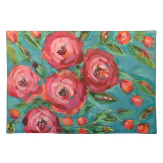 Coming Up Roses Cloth Placemat