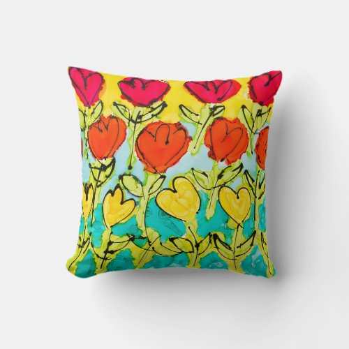 Coming Up Tulips Lovitude Pillow