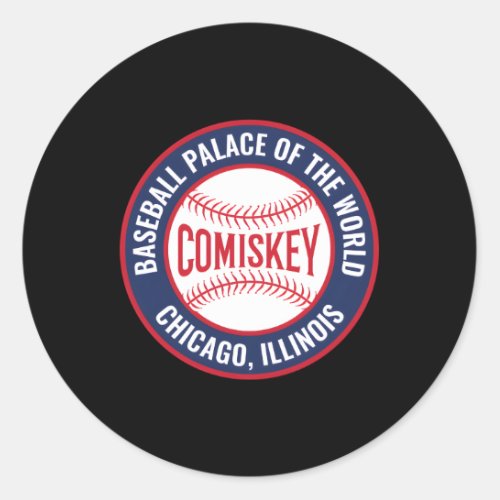 Comiskey Park Chicago Classic Round Sticker