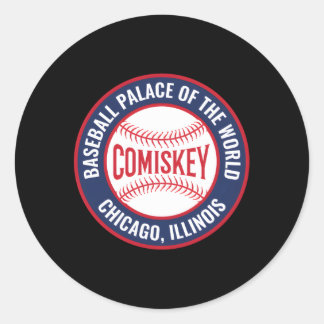 Comiskey Park Chicago Classic Round Sticker