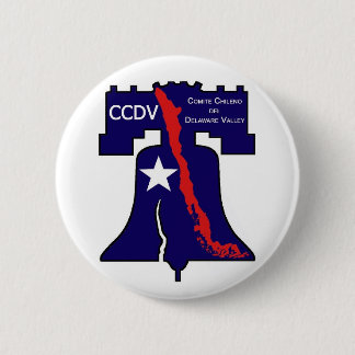 Comite Chileno del Delaware Valley - DDCV Pinback Button