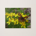 Comma Butterfly in Glacier National Park Jigsaw Puzzle