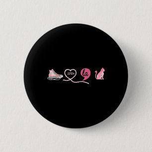 Comma Cat 2024 Kalama Harris President Button