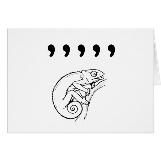 Comma Chameleon Cards (Front Horizontal)