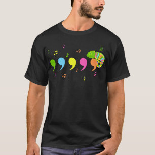 Comma Chameleon Lizard Reptiles T-Shirt