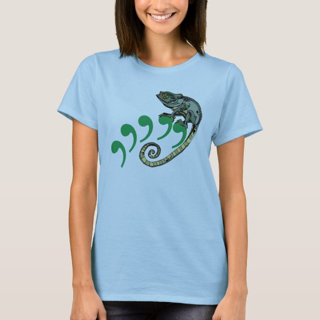 Comma Chameleon T-Shirt (Front)