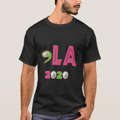 Comma LA 2020 Funny AKA 2020 Vote Joe Biden Kamala T_Shirt