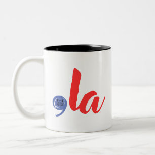 Comma La 2024 For President Election 2024 Funny Two-Tone Coffee Mug