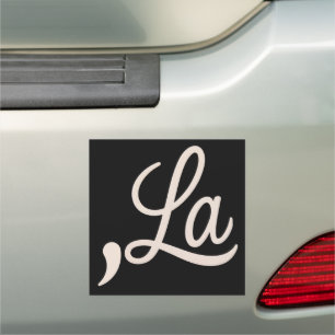 Comma La 2024 For President Election Funny Kamala Car Magnet